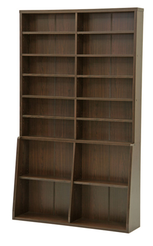 書棚 本棚 壁面収納 キャビネット 木製 BK-1220BR 通販