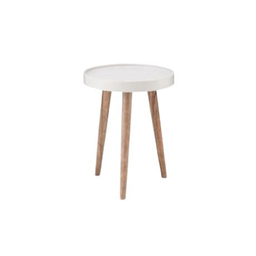 サイドテーブル 小 丸型テーブル コンパクトテーブル 木製テーブル ナチュラル 北欧 おしゃれ リビング 寝室 玄関 テーブル トレーテーブル NW-723 通販