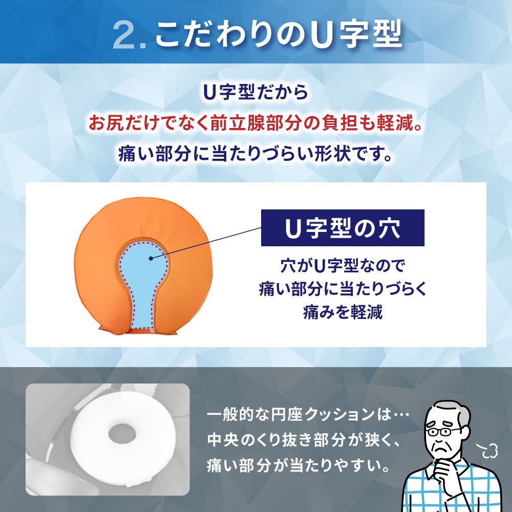 楽天市場】LOOKIT! 魔法のU字クッション 産後・会陰切開手術後の傷や