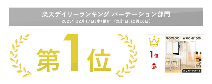 楽天ランキング1位を獲得した高品質なポリカーボネートパーテーション